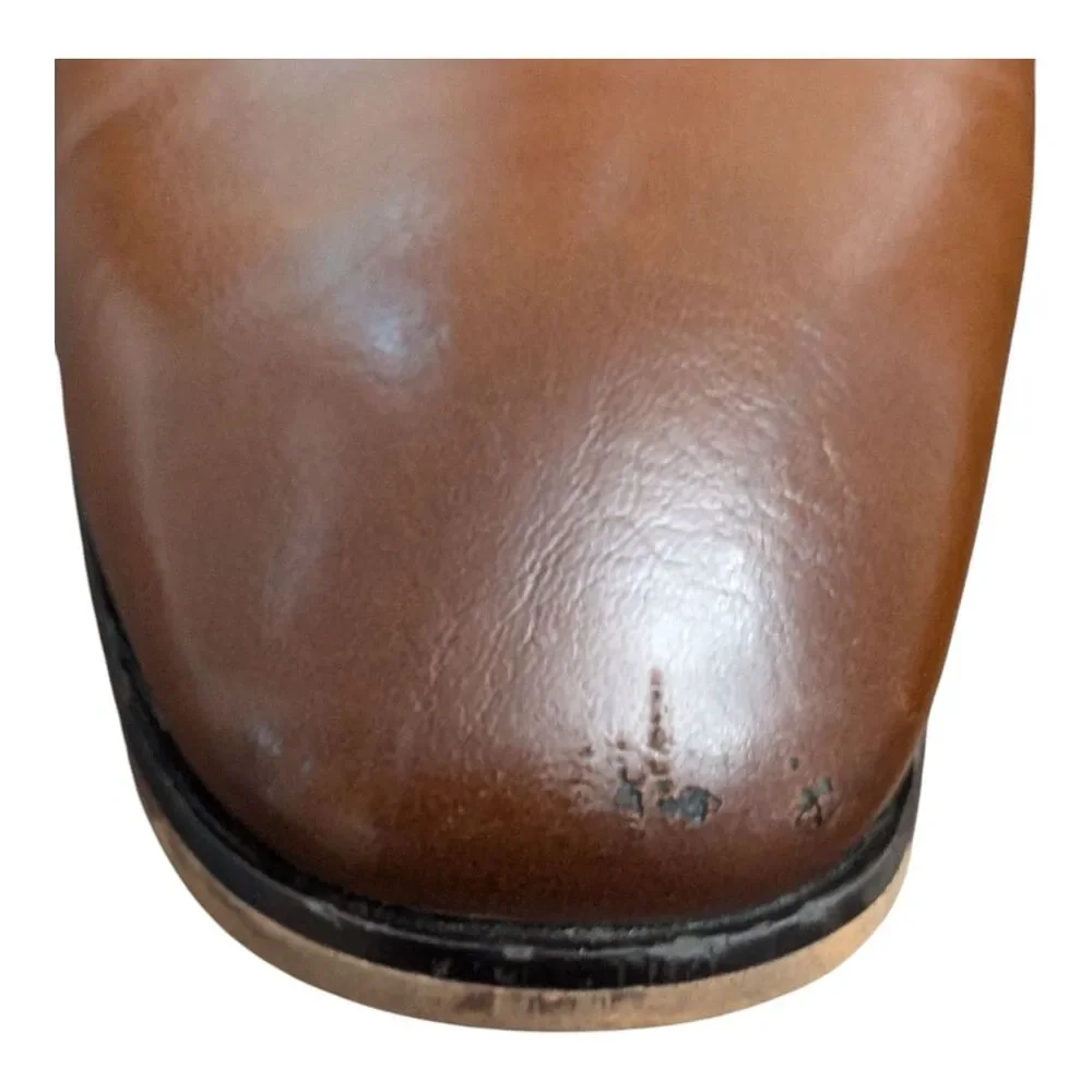 Tommy Hilfiger Syler mens Chelsea Dress Boot Brown Size 8.5 Romeo Boots Classic